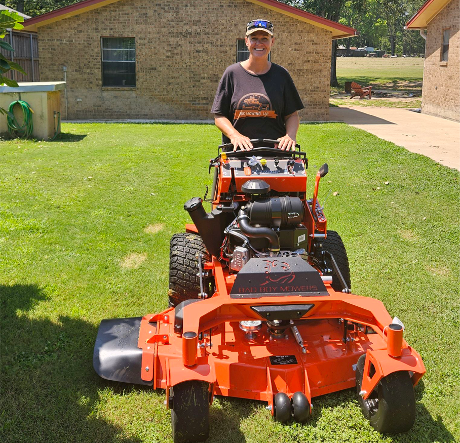 JBC Mowing team Cedar Creek Lake TX